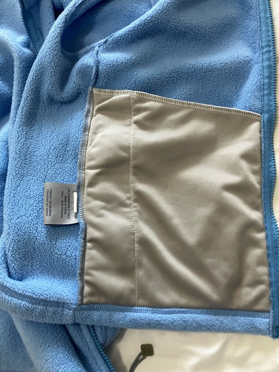 Far West Performance Light Blue Fleece Zip-Up Vest. Large. - Picture 5 of 6